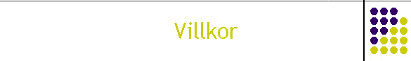 Villkor